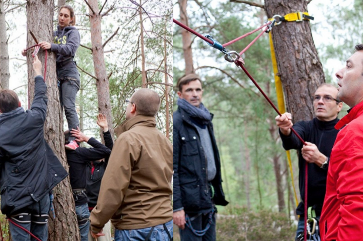 Ces challenges amicaux en forêt qui révéleront dans votre équipe les talents naturels, la répartition instinctive des rôles, et l’organisation fonctionnelle au travail