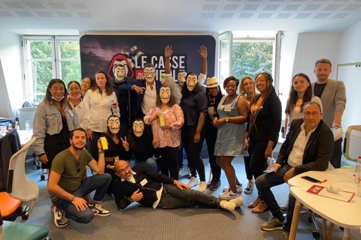 jeu team building escape game le casse du siècle